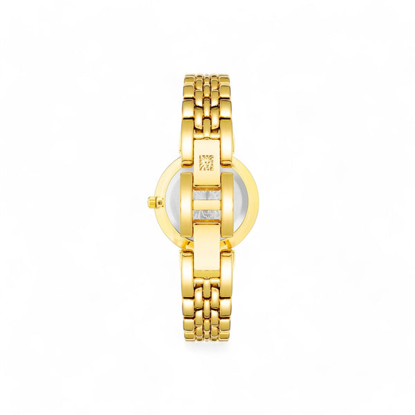 Roman Numeral Dial Watch - Gold-tone / Blush