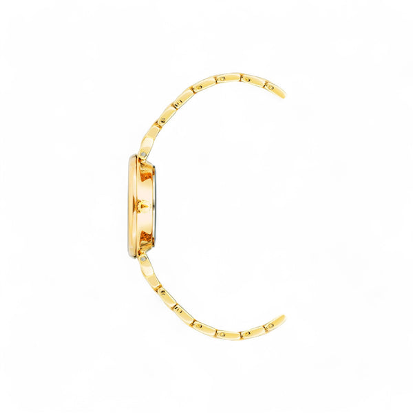 Roman Numeral Dial Watch - Gold-tone / Blush