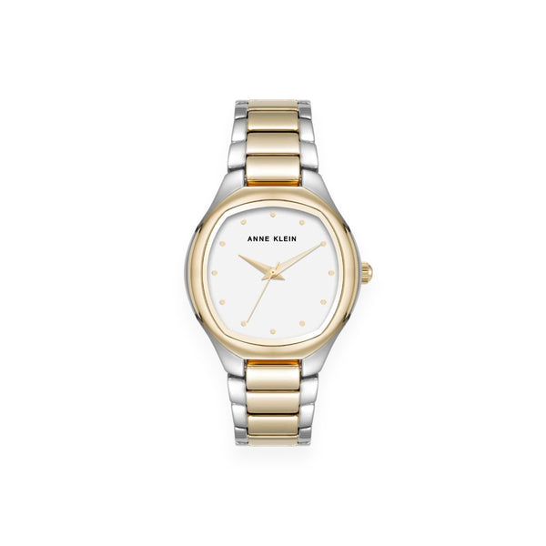 Everyday Cushion Metal Bracelet Watch - Two-Tone