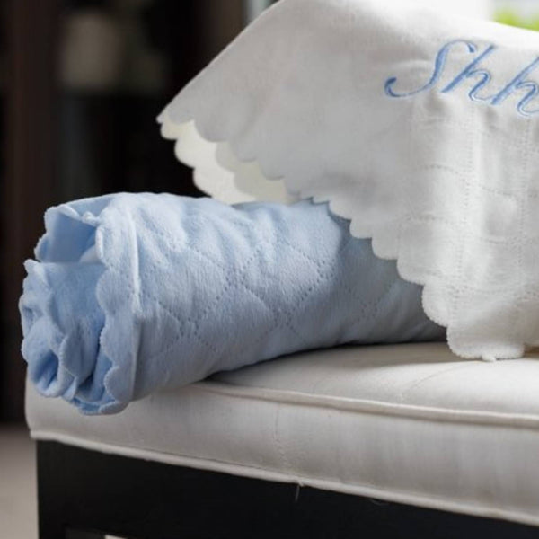 Nanas Single Face Quilted Plush Baby Blanket