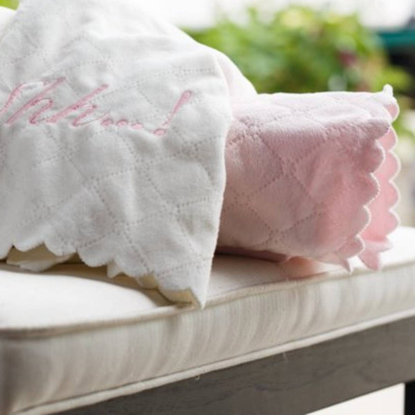 Nanas Single Face Quilted Plush Baby Blanket