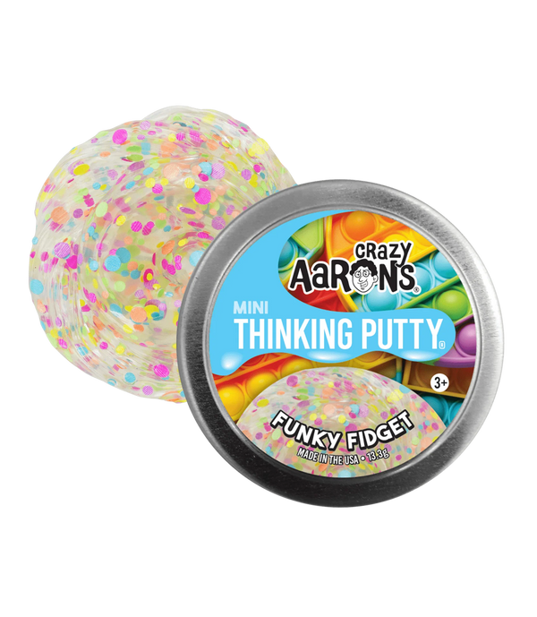 Crazy Aaron's Thinking Putty - Funky Fidget Mini Tin 0.47oz