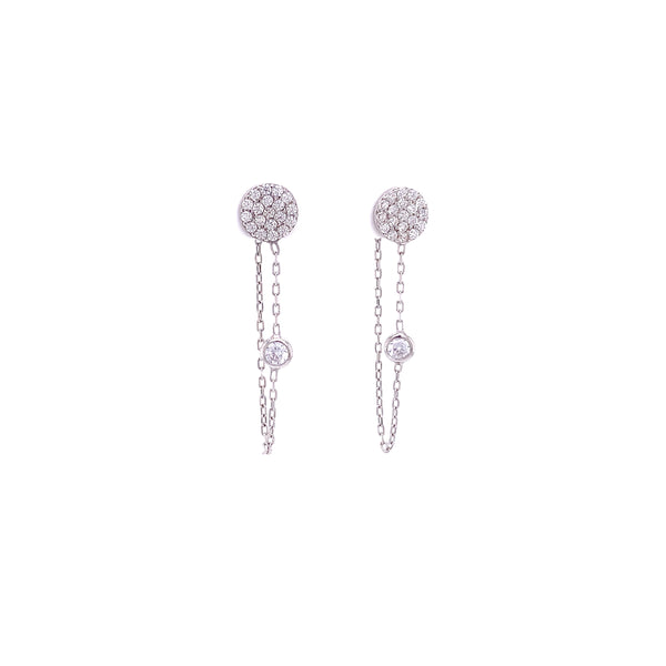 Soft Chain Huggie Hoop Earrings