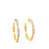 Gradient CZ Hoops Itsallagift