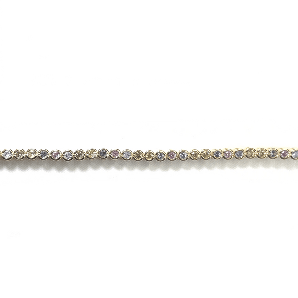 Tennis Bracelet With Soft Rainbow CZ Stones Itsallagift