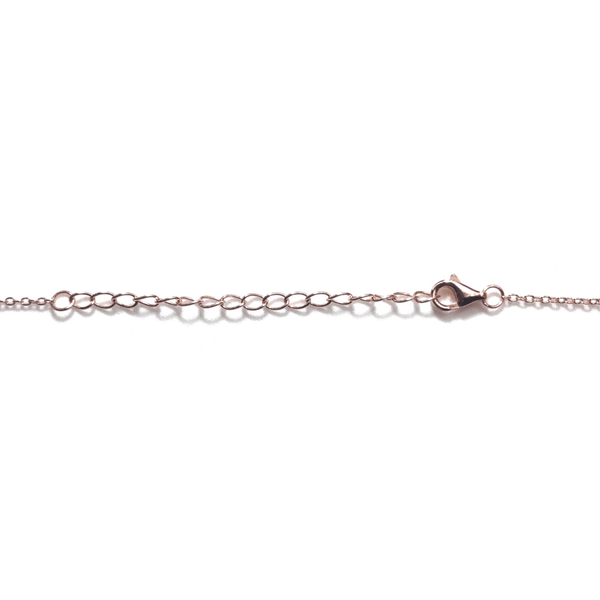 Rainbow CZ Open Circle Necklace Itsallagift