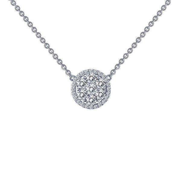 LAFONN 1.01ct TW Halo Necklace Itsallagift