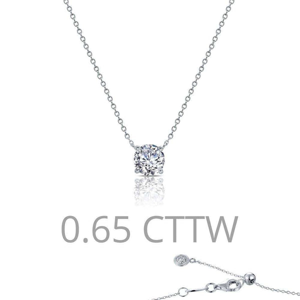 LAFONN Solitaire Necklace 0.65ct Itsallagift