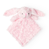 Bunny Curly Plush Security Blanket - Pink