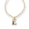 Gold Plated Initial Necklace - Choose Your Initial