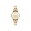 Crystal Accented Octagonal Case Watch - Gold-Tone