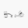 Tateossian Roulette cufflinks in stainless steel