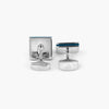 Tateossian Quadrato SW Cufflinks With Grey SWAROVSKI ELEMENTS & Rhodium Plated (Limited Edition)