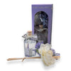 120ml Fragrance Diffuser With Artificial Flowers & Fiber Sticks - Wild Bluebell