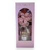 120ml Fragrance Diffuser With Artificial Flowers & Fiber Sticks - Silk Blossom