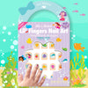 Lil' Fingers Nail Art - 25 Scented Nail Stickers - Mermaids & Friends