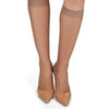 Silky Sheer Knee High Tights 12 Denier | One-Size Honey | 3 Pack Box