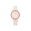 Roman Numeral Ceramic Watch - Rose Gold / Blush