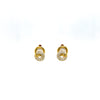 Intertwined Circle Earrings