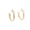 Embellished CZ Hoop Earrings Itsallagift