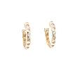 Embellished CZ Hoop Earrings Itsallagift