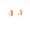 Mini Baguette Hoop Earrings Itsallagift