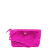 PurseN Getaway Velvet Wristlet Makeup Bag - 3 Colors Available! Fuchsia Itsallagift