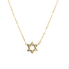 Small Star of David Necklace Gold Itsallagift